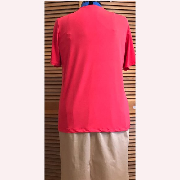 Chico's Brand Red Basic Shell Top XL $15.00 - Picture 4 of 4